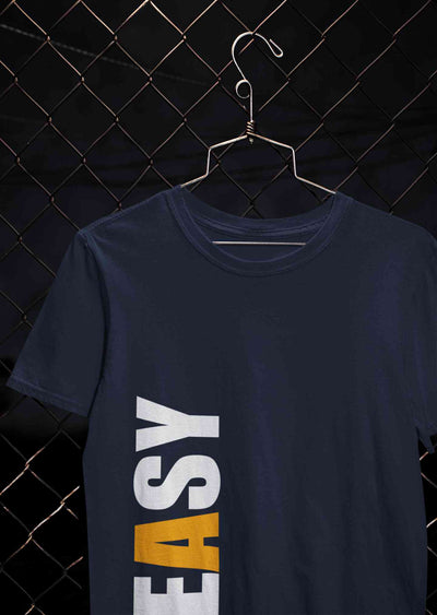 Easy Mens Half Sleeves T-shirt- FunkyTeesClub