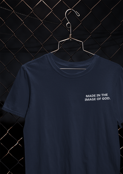 Made In The Image Of God Women Half Sleeves T-shirt- FunkyTeesClub