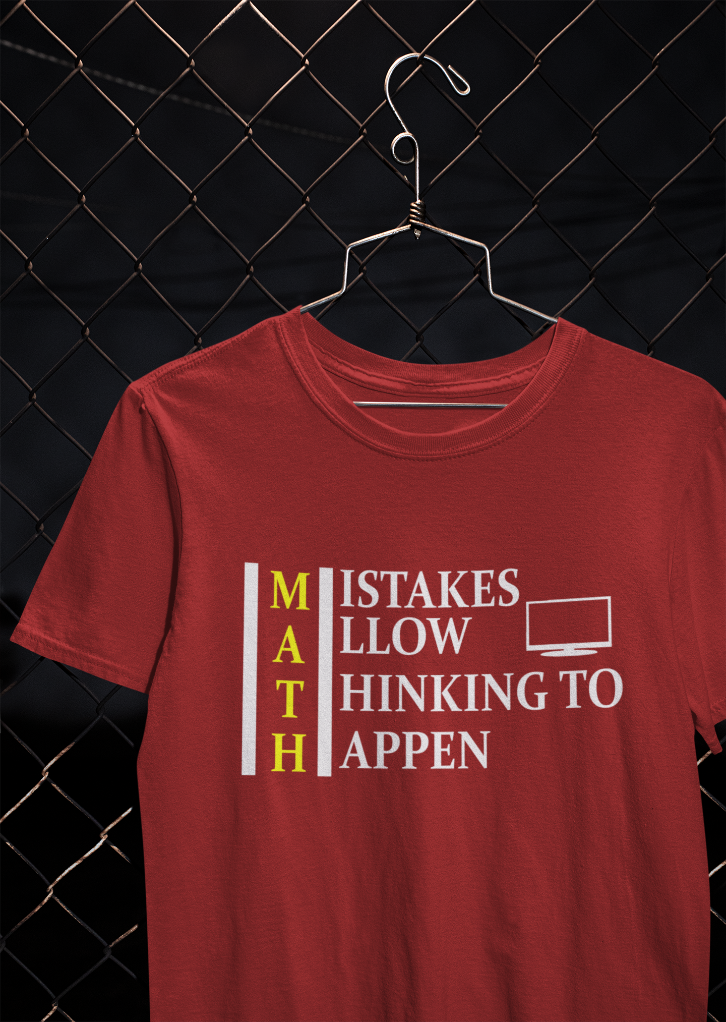 Definition Of Math Teacher Mens Half Sleeves T-shirt- FunkyTeesClub