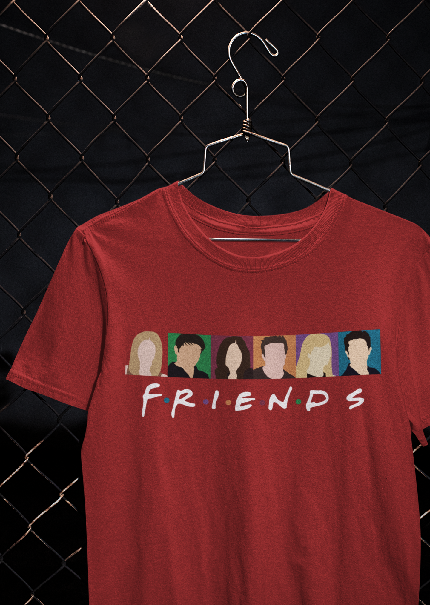 F.R.I.E.N.D.S. Friends Web Series Mens Half Sleeves T-shirt- FunkyTeesClub