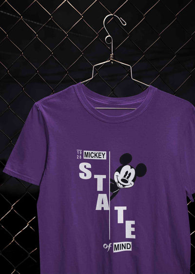 State Of Mind Women Half Sleeves T-shirt- FunkyTeesClub