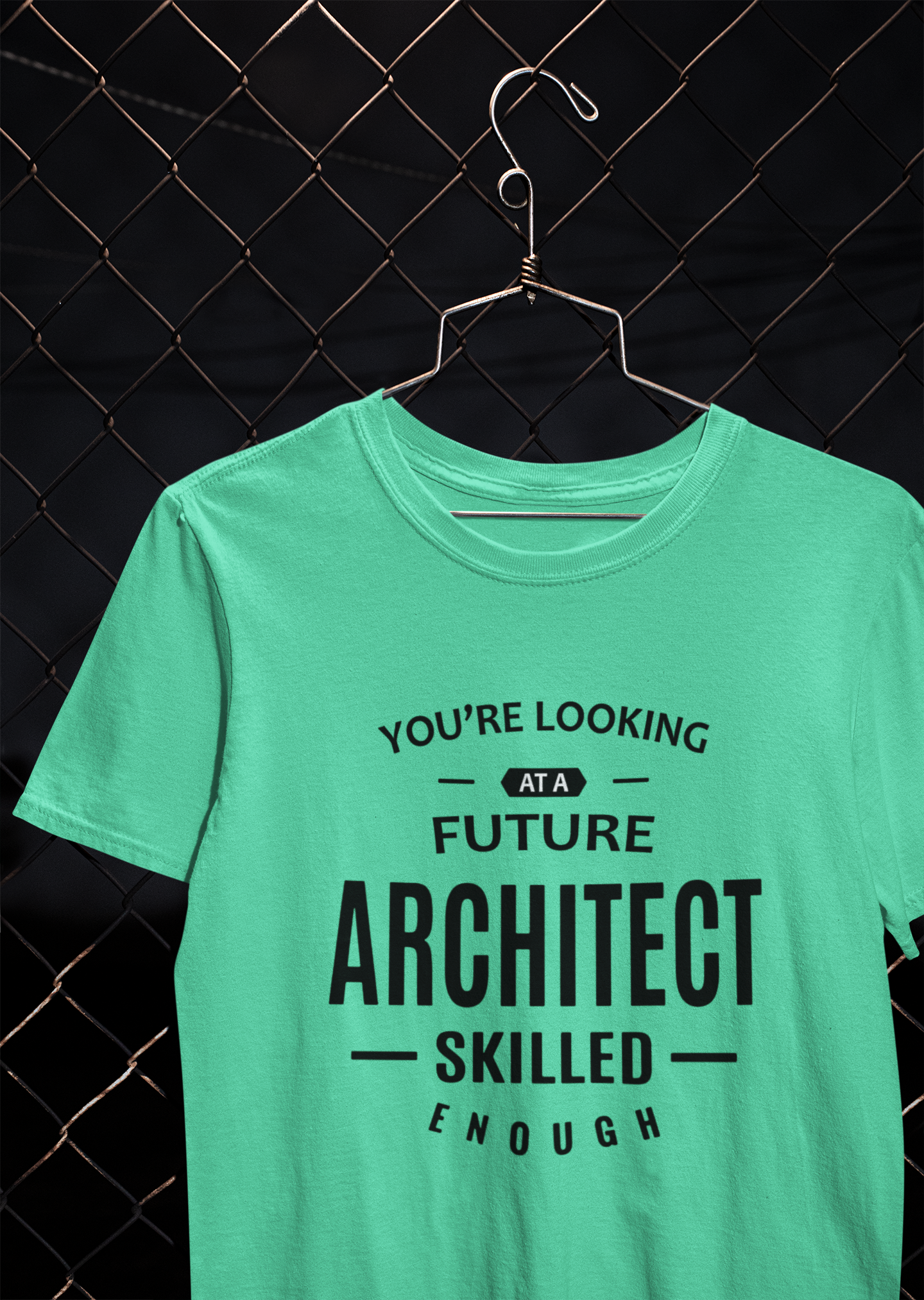 Future Architect Profession Mens Half Sleeves T-shirt- FunkyTeesClub