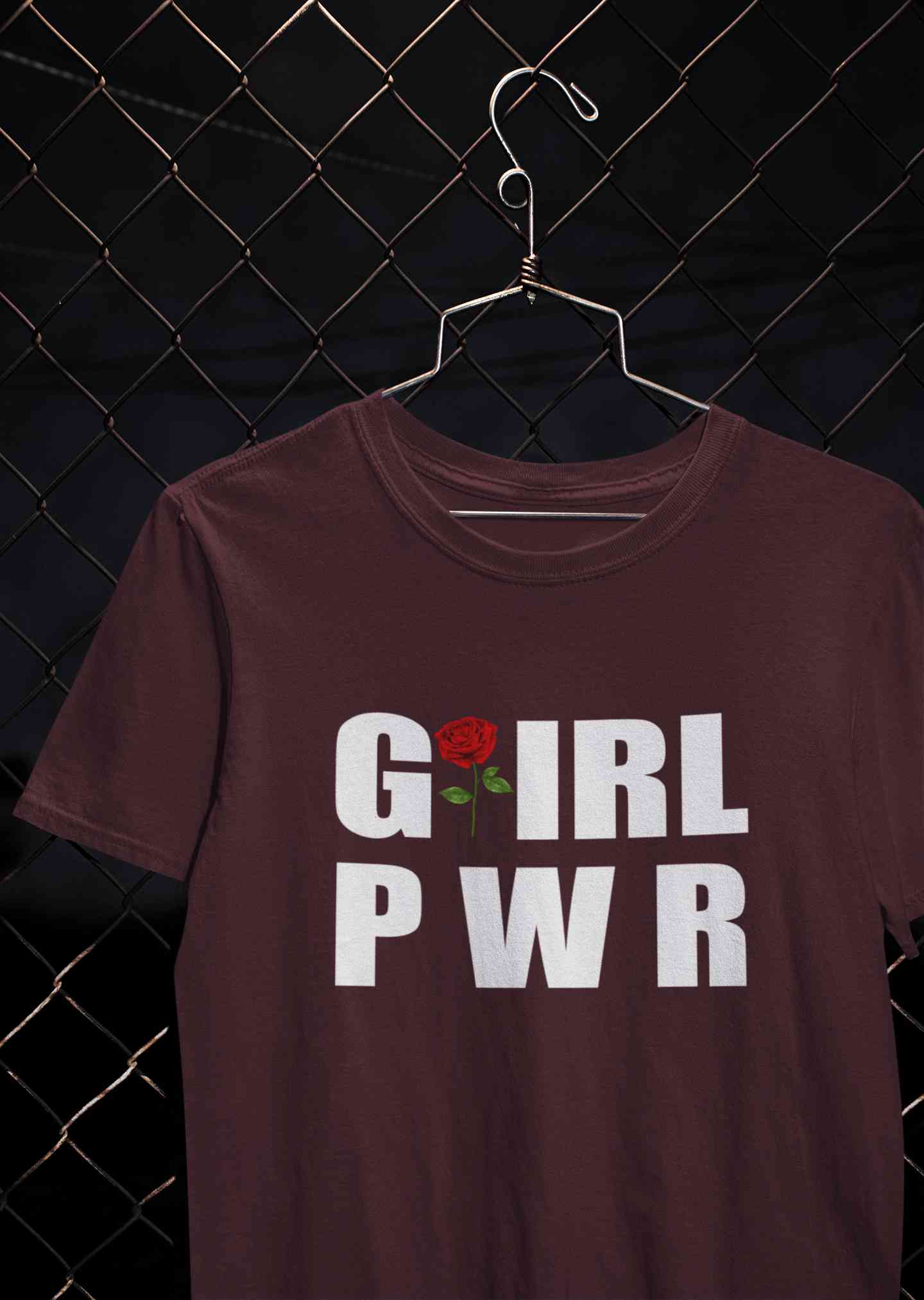 Girl Power Women Half Sleeves T-shirt- FunkyTeesClub