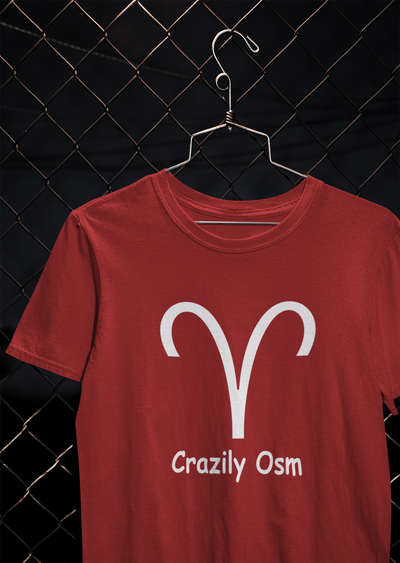 Aries Zodiac Sign Women Half Sleeves T-shirt- FunkyTeesClub