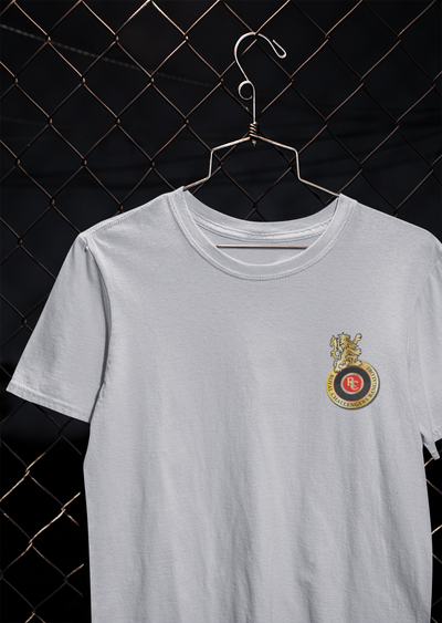 Rcb Logo Side Pocket Women Half Sleeves T-shirt- FunkyTeesClub