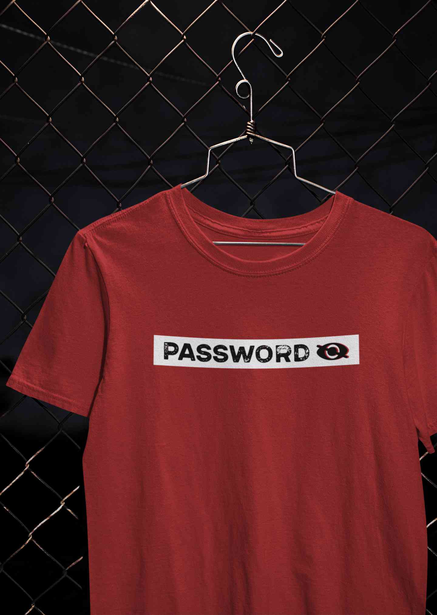 Password Women Half Sleeves T-shirt- FunkyTeesClub