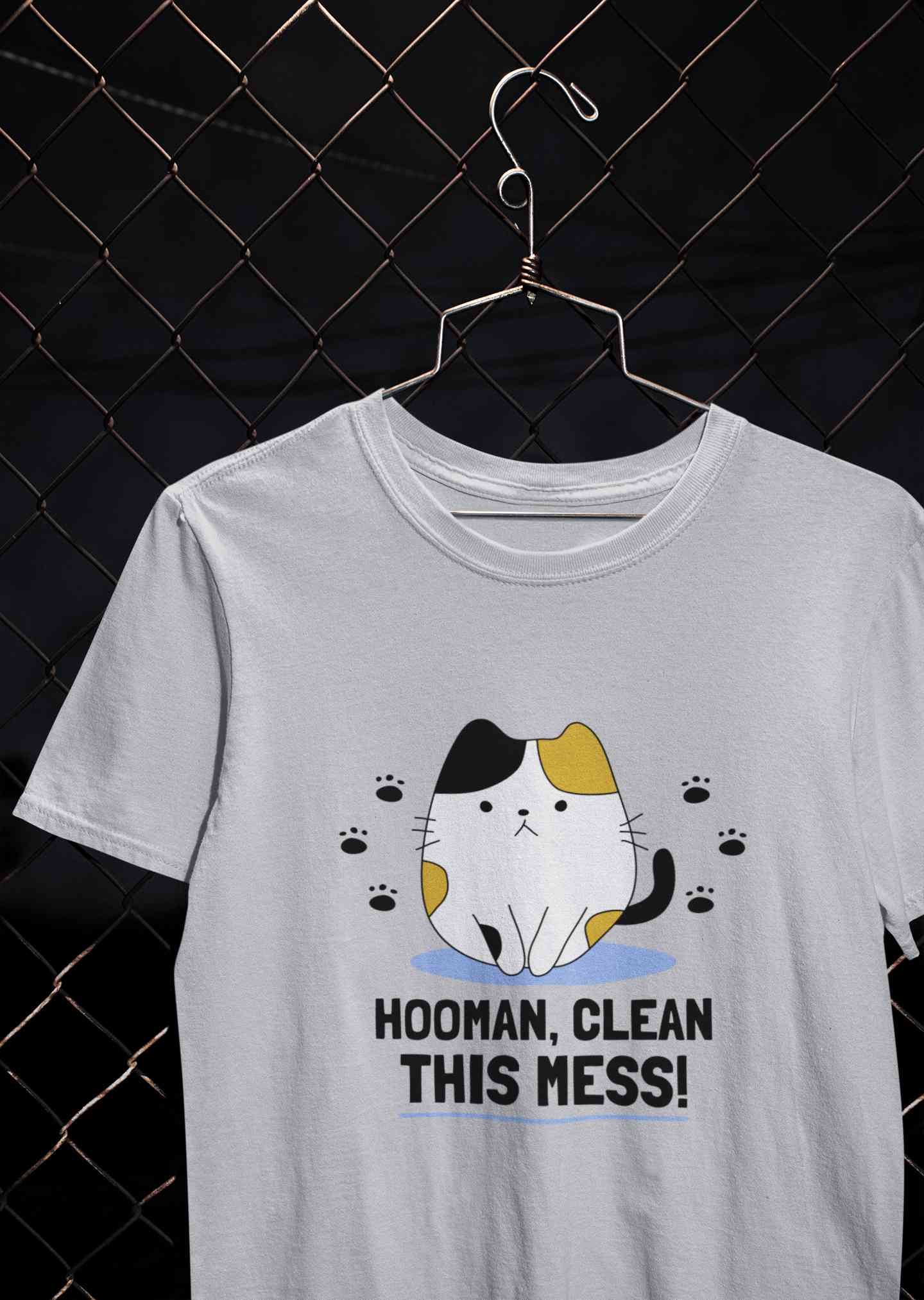 Human Clean This Mess Funny Mens Half Sleeves T-shirt- FunkyTeesClub