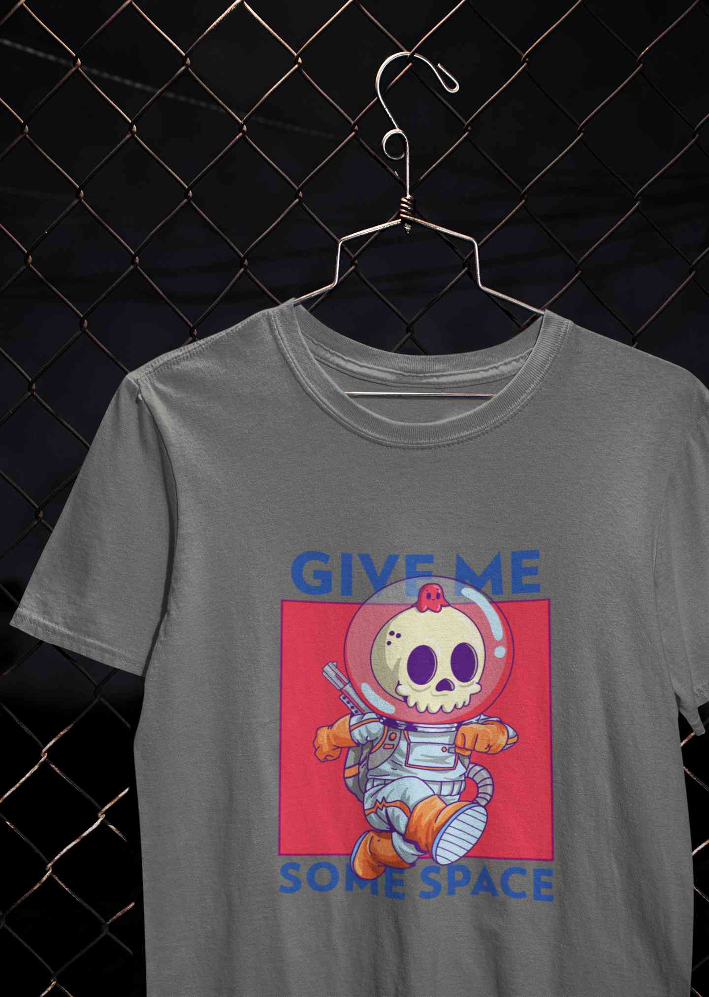 Give Me Some Space Women Half Sleeves T-shirt- FunkyTeesClub