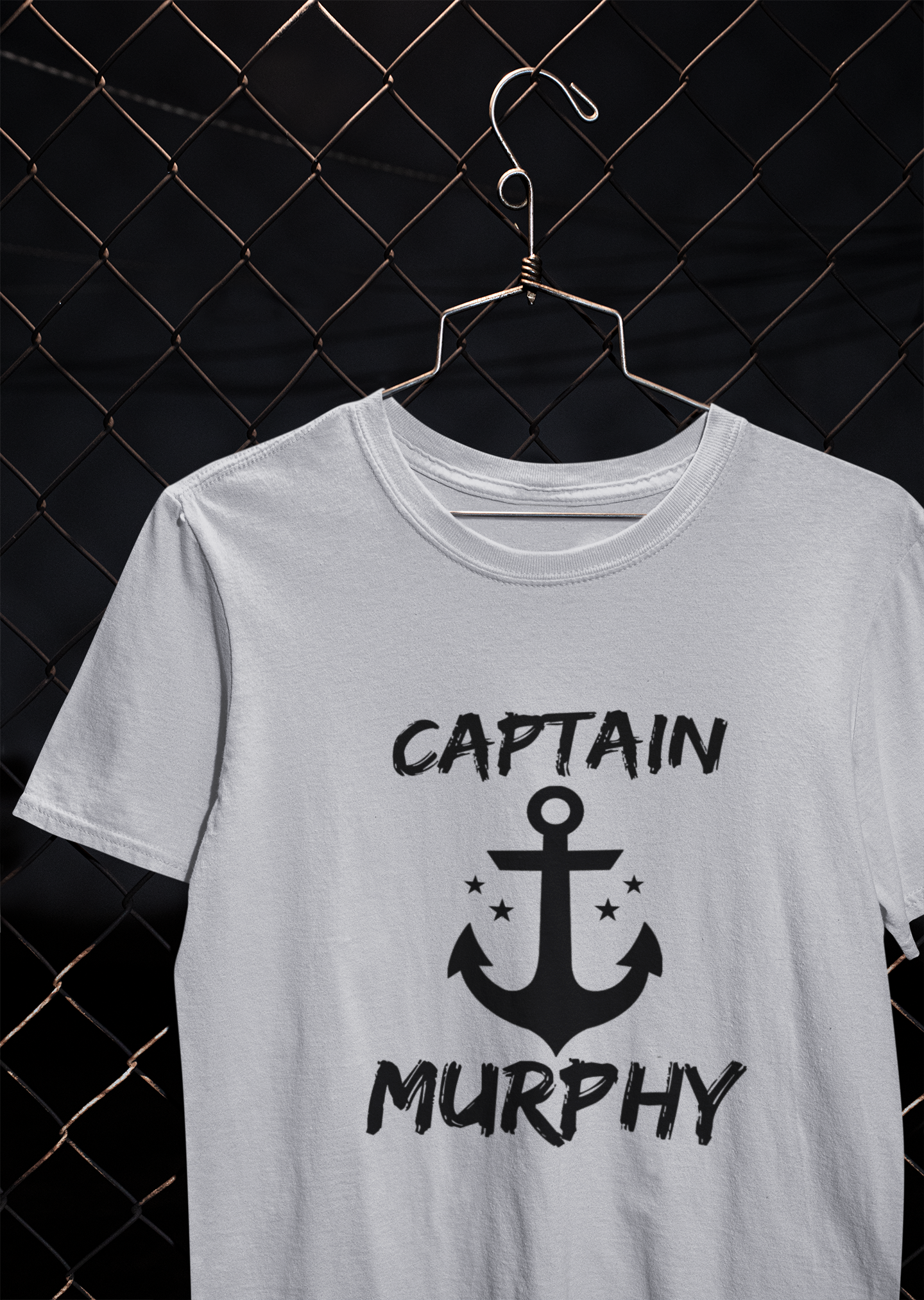Captain Murphy Merchant Navy Mens Half Sleeves T-shirt- FunkyTeesClub