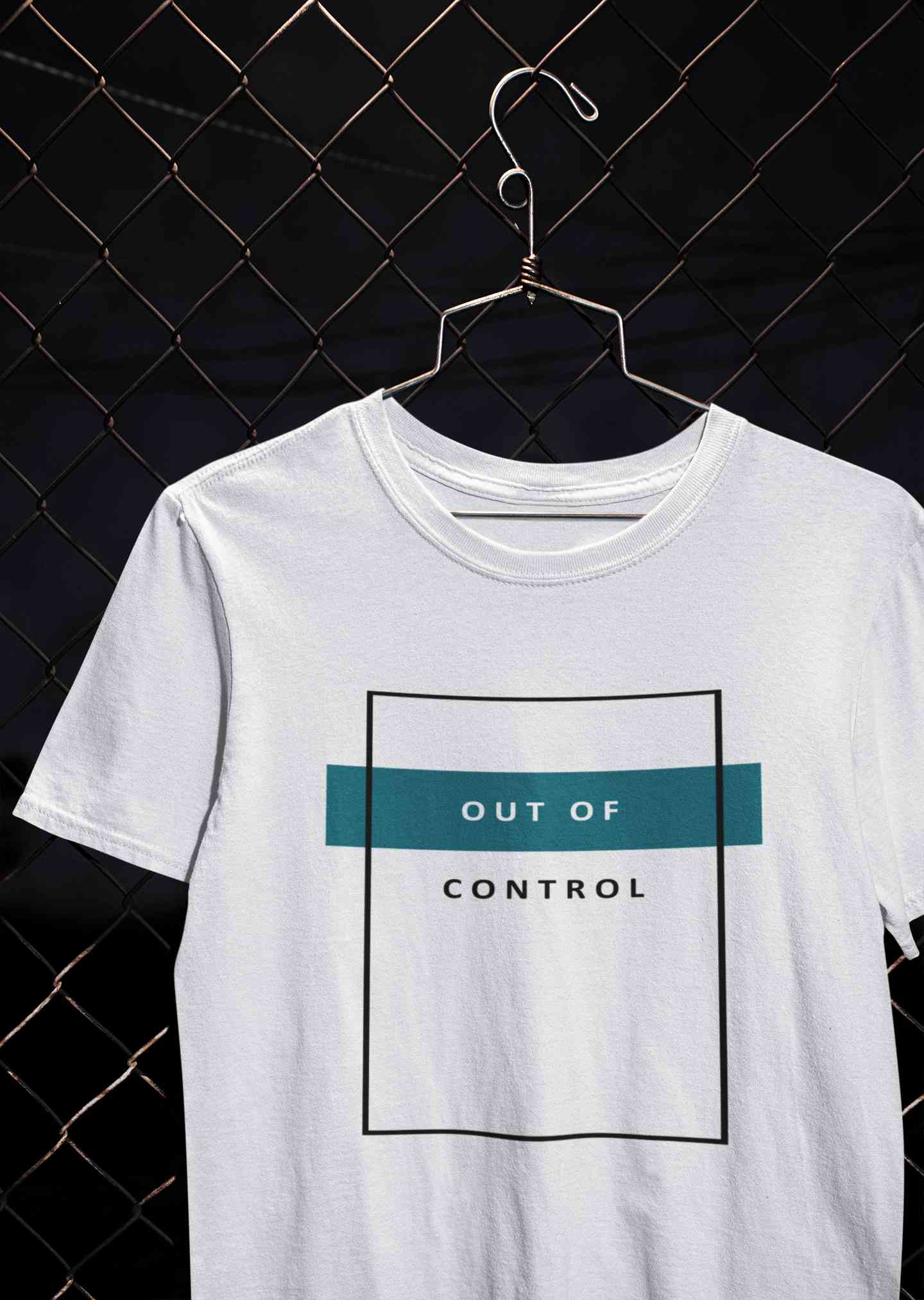 Out Of Control Mens Half Sleeves T-shirt- FunkyTeesClub