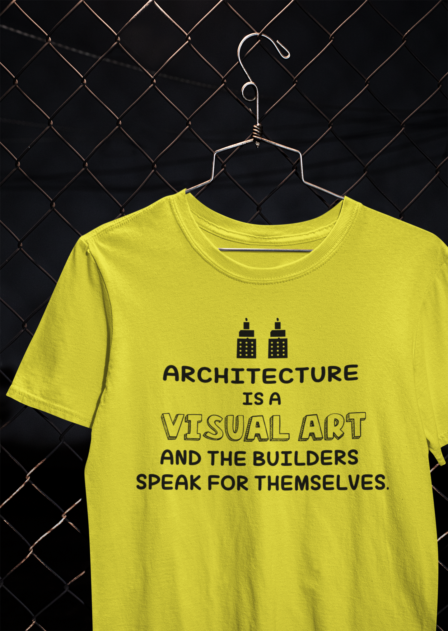 Architecture Visual Art Architect Profession Mens Half Sleeves T-shirt- FunkyTeesClub