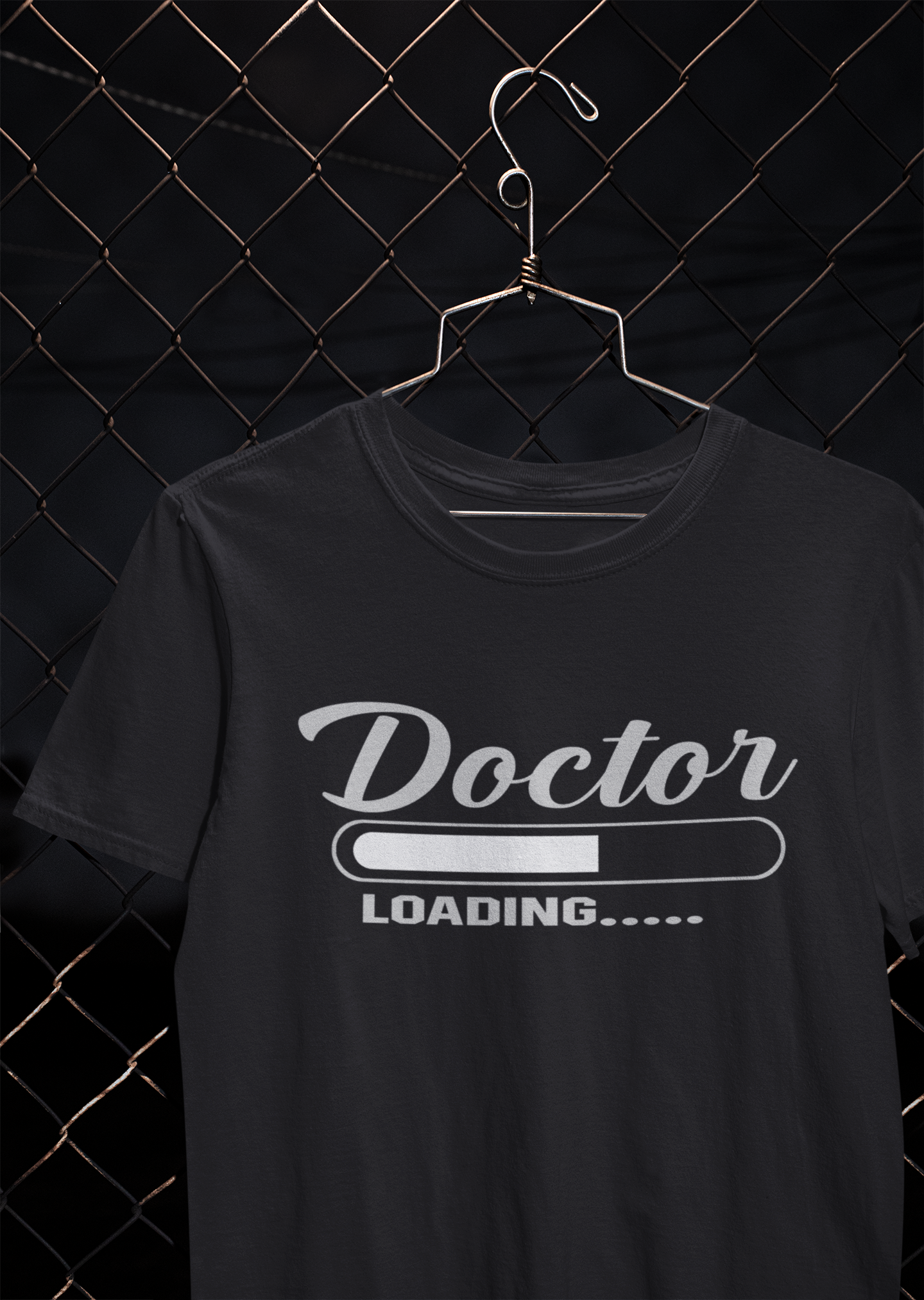 Doctor Loading Mens Half Sleeves T-shirt- FunkyTeesClub
