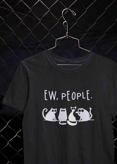 Ew People Mens Half Sleeves T-shirt- FunkyTeesClub