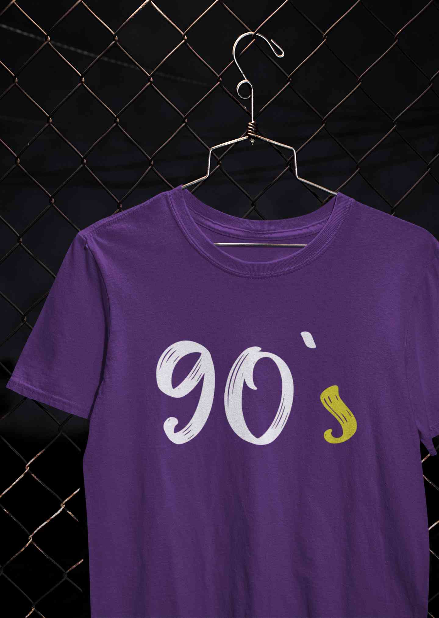 90s Mens Half Sleeves T-shirt- FunkyTeesClub