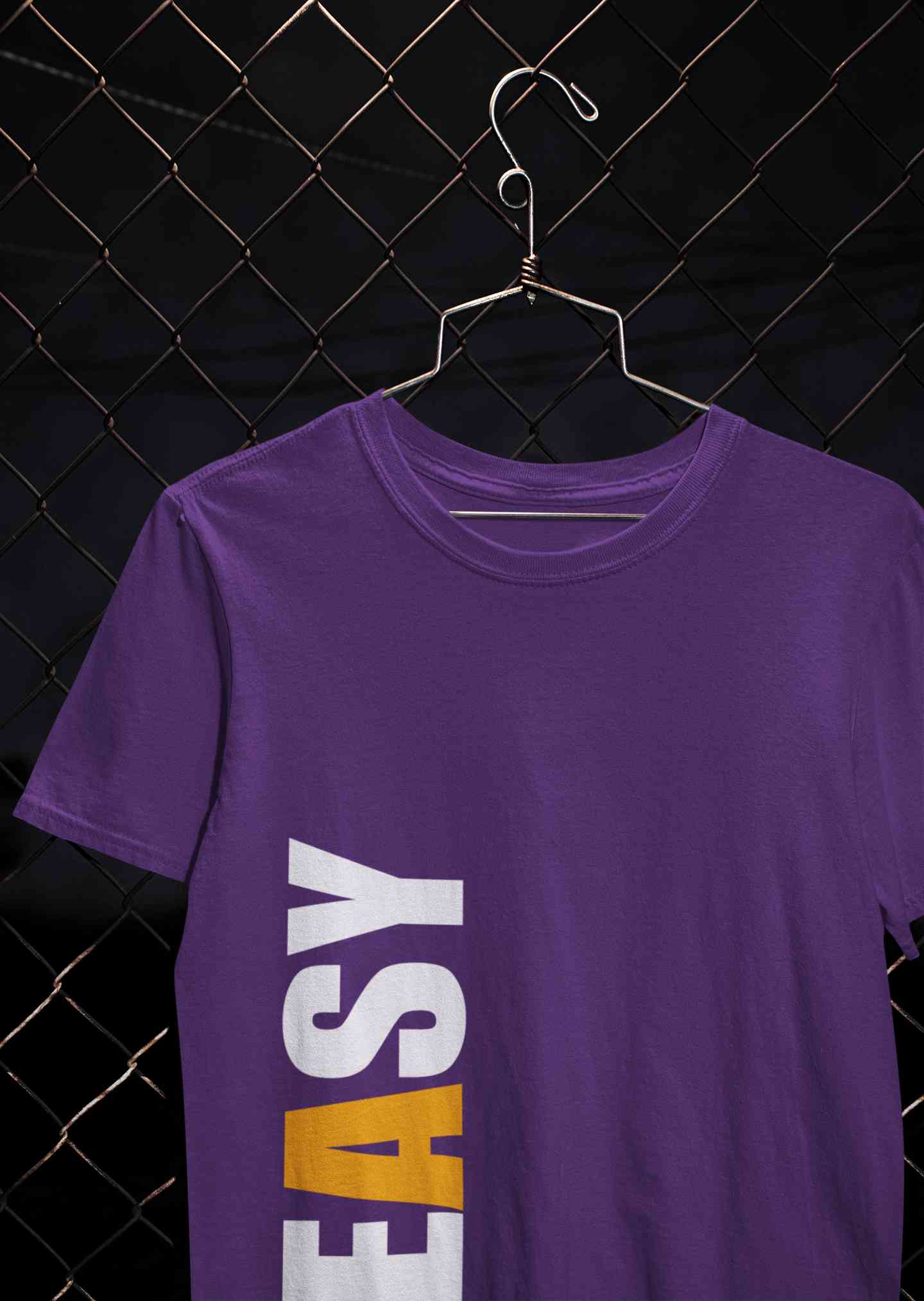 Easy Mens Half Sleeves T-shirt- FunkyTeesClub