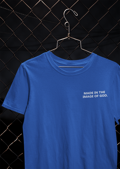 Made In The Image Of God Women Half Sleeves T-shirt- FunkyTeesClub