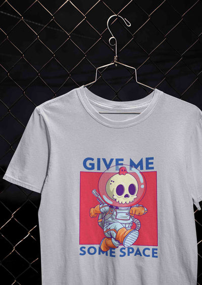 Give Me Some Space Women Half Sleeves T-shirt- FunkyTeesClub