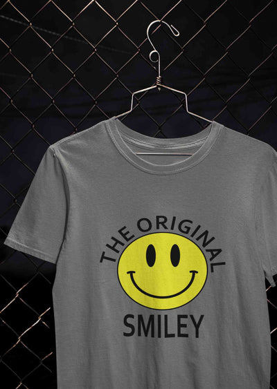 The Original Smiley Women Half Sleeves T-shirt- FunkyTeesClub