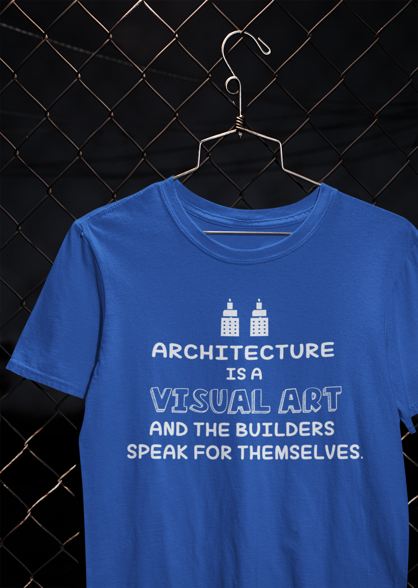 Architecture Visual Art Architect Profession Mens Half Sleeves T-shirt- FunkyTeesClub