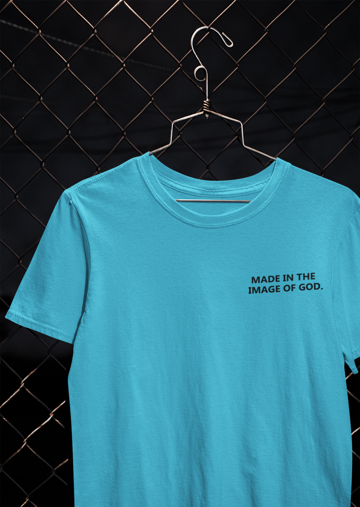 Made In The Image Of God Women Half Sleeves T-shirt- FunkyTeesClub