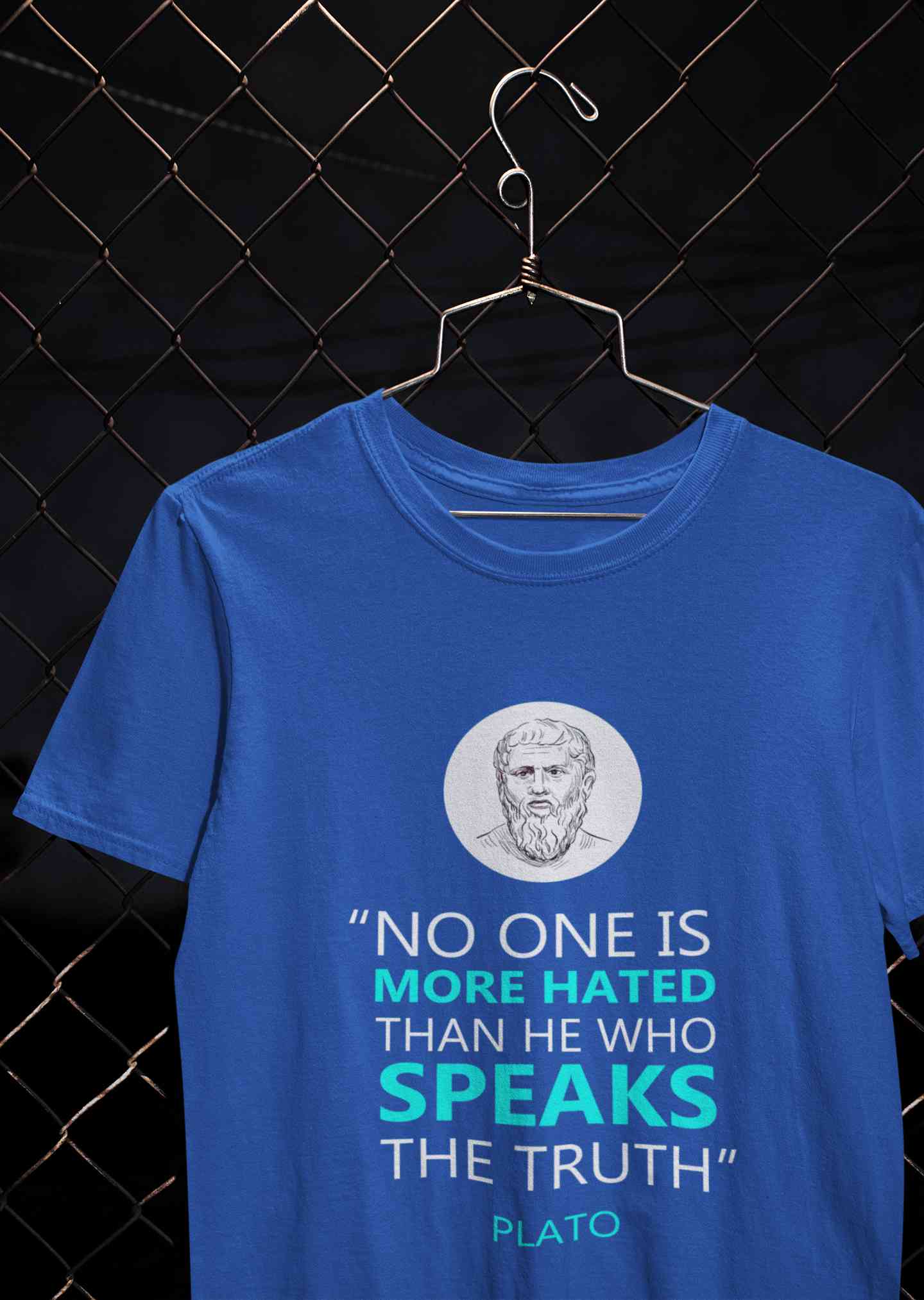 Plato Quote Women Half Sleeves T-shirt- FunkyTeesClub