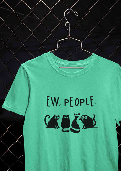 Ew People Women Half Sleeves T-shirt- FunkyTeesClub