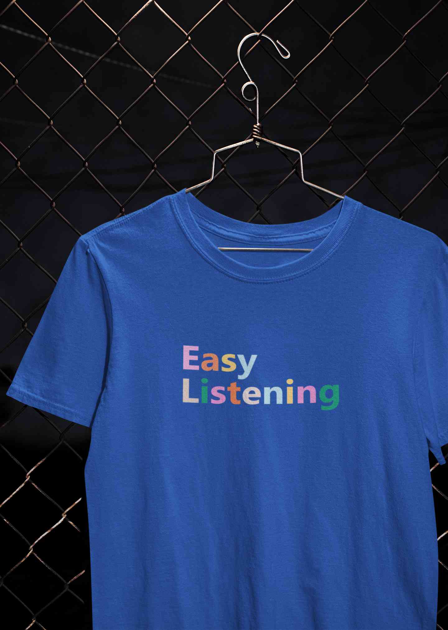 Easy Listening Women Half Sleeves T-shirt- FunkyTeesClub