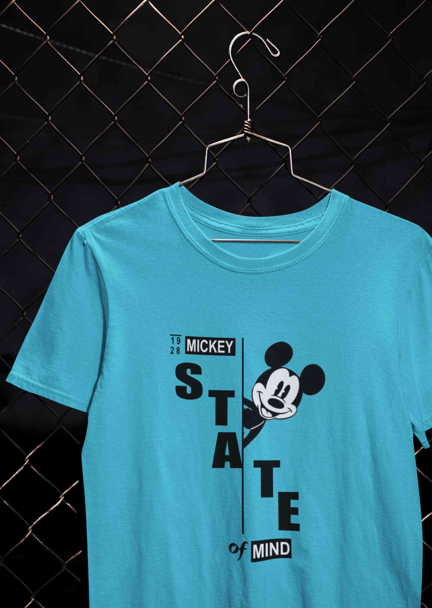 State Of Mind Mens Half Sleeves T-shirt- FunkyTeesClub