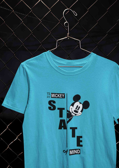 State Of Mind Mens Half Sleeves T-shirt- FunkyTeesClub