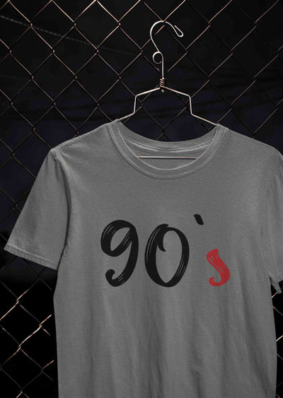 90s Women Half Sleeves T-shirt- FunkyTeesClub