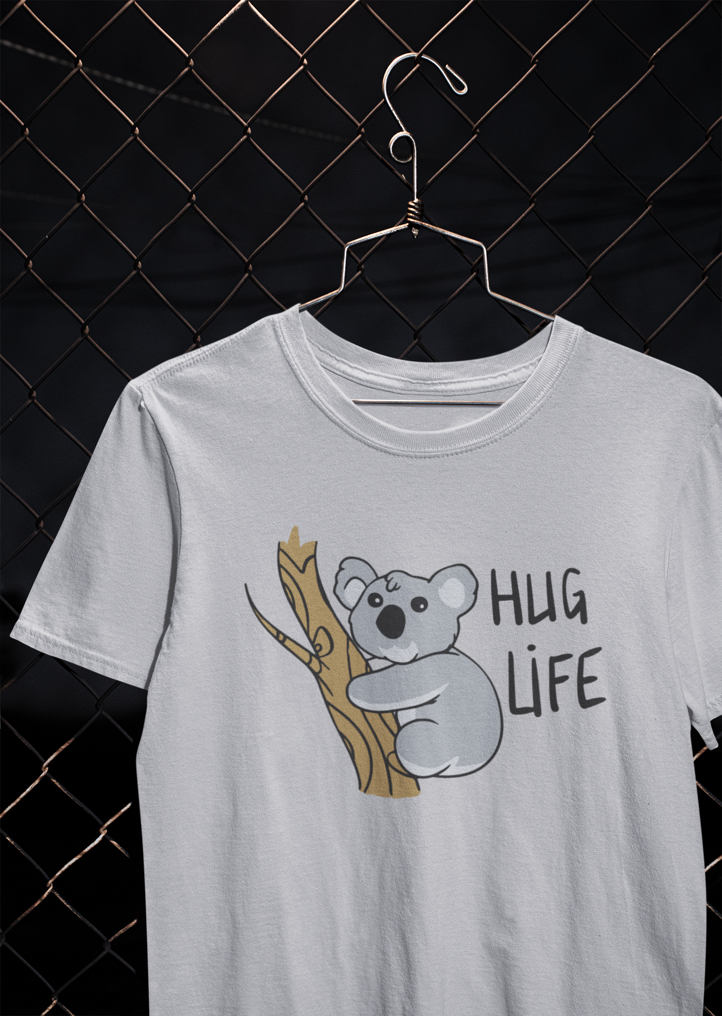 Hug Life Desi Mens Half Sleeves T-shirt- FunkyTeesClub