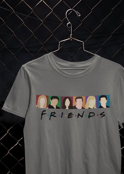 F.R.I.E.N.D.S. Friends Web Series Women Half Sleeves T-shirt- FunkyTeesClub