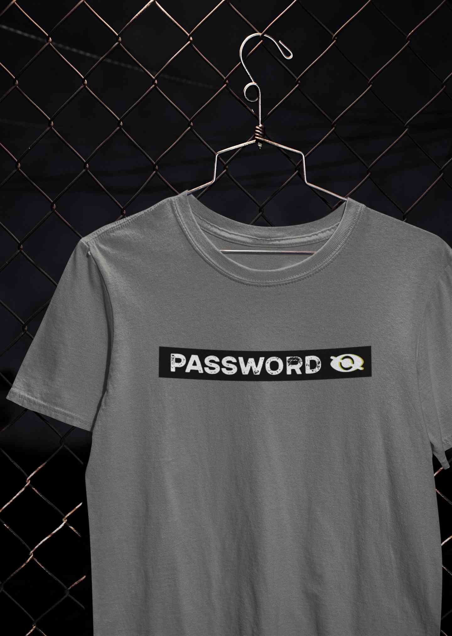 Password Women Half Sleeves T-shirt- FunkyTeesClub