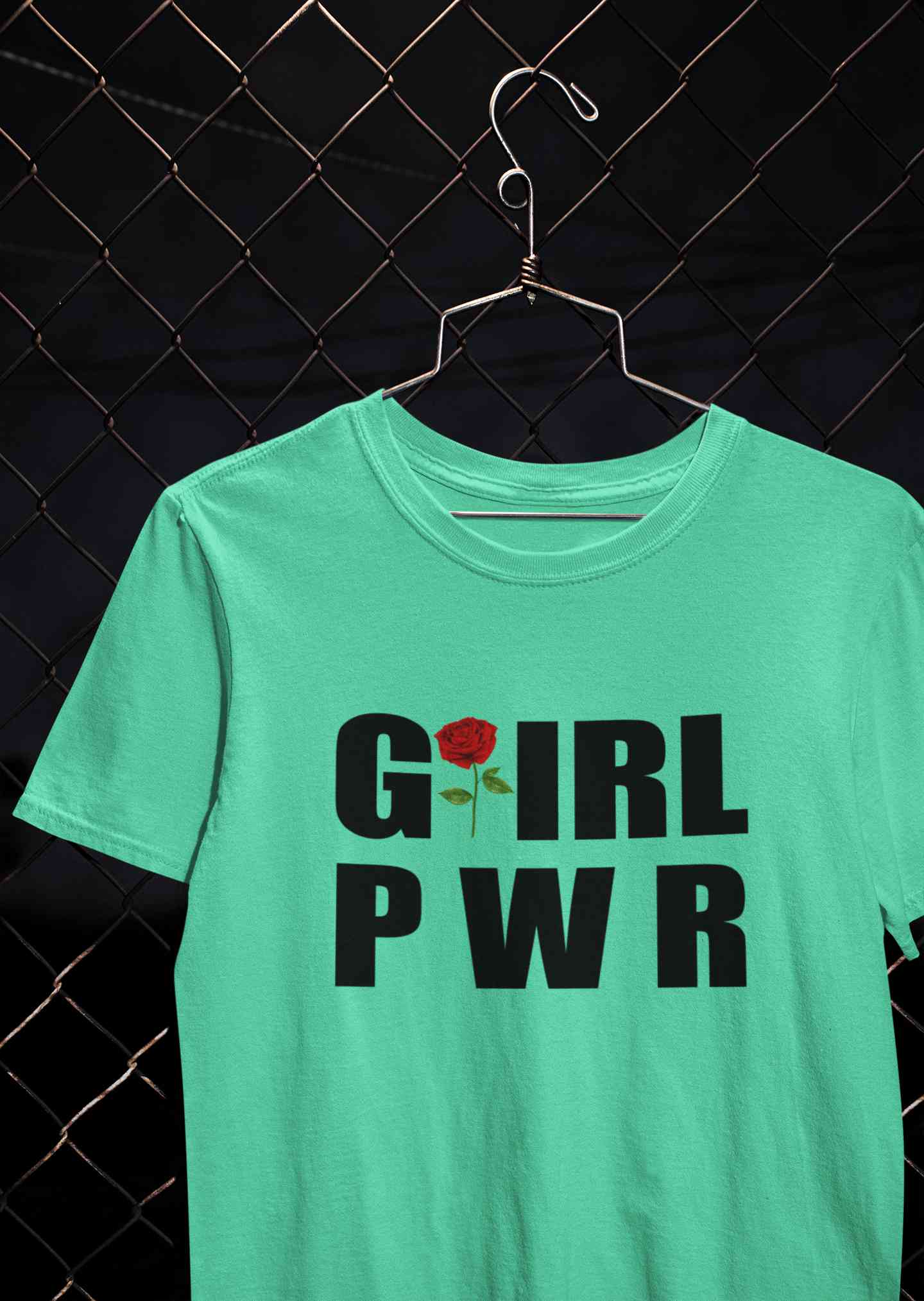 Girl Power Women Half Sleeves T-shirt- FunkyTeesClub