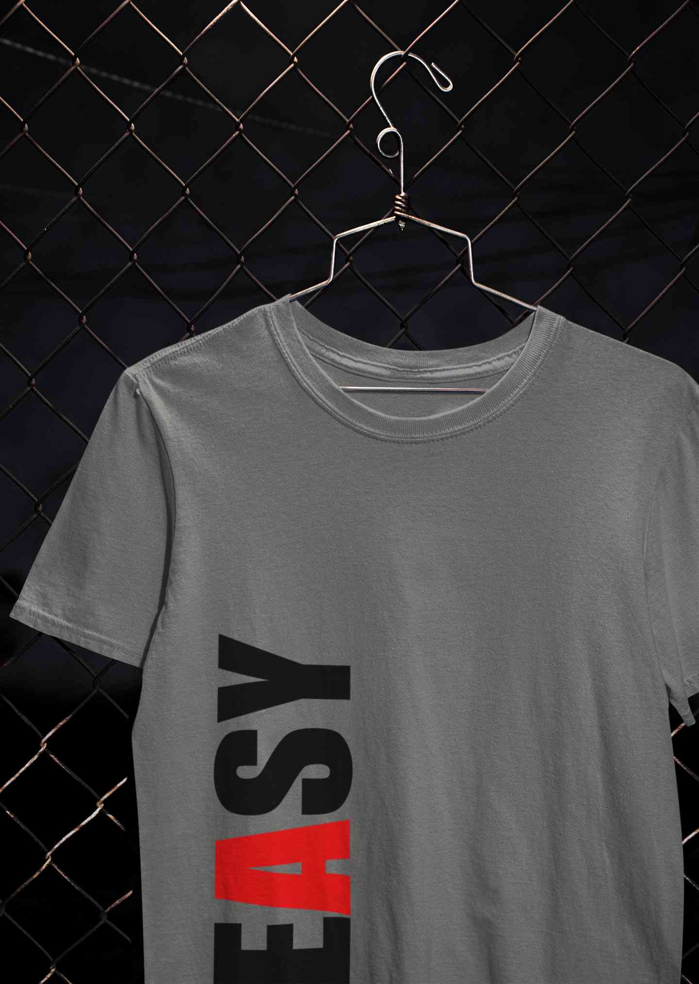 Easy Mens Half Sleeves T-shirt- FunkyTeesClub