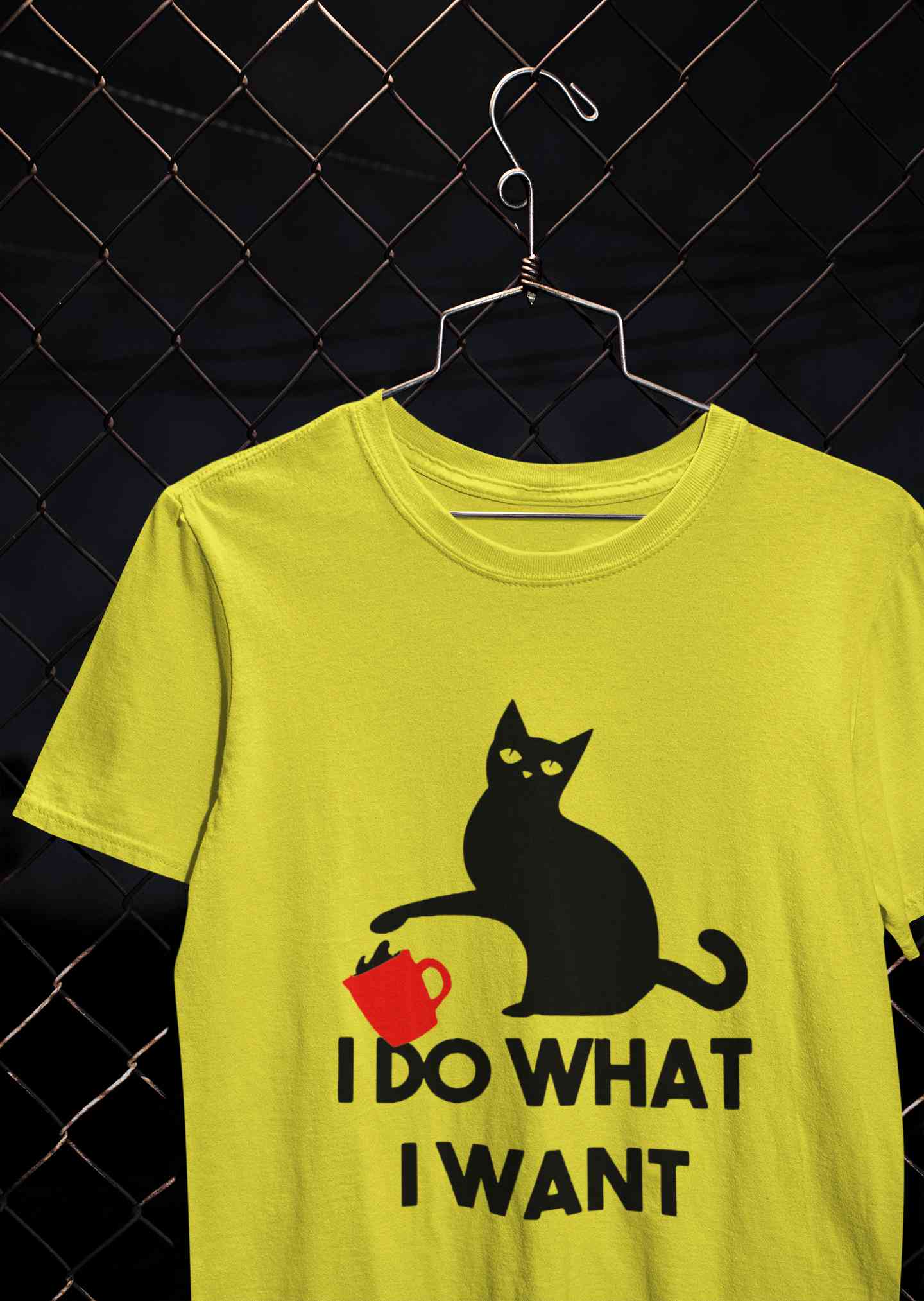 I Do What I Want Mens Half Sleeves T-shirt- FunkyTeesClub
