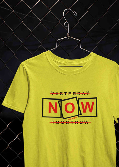 Just Do It Mens Half Sleeves T-shirt- FunkyTeesClub