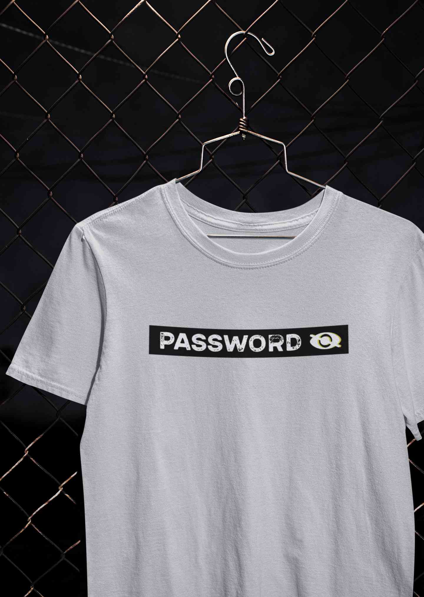Password Women Half Sleeves T-shirt- FunkyTeesClub