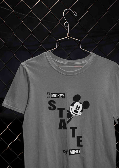 State Of Mind Mens Half Sleeves T-shirt- FunkyTeesClub