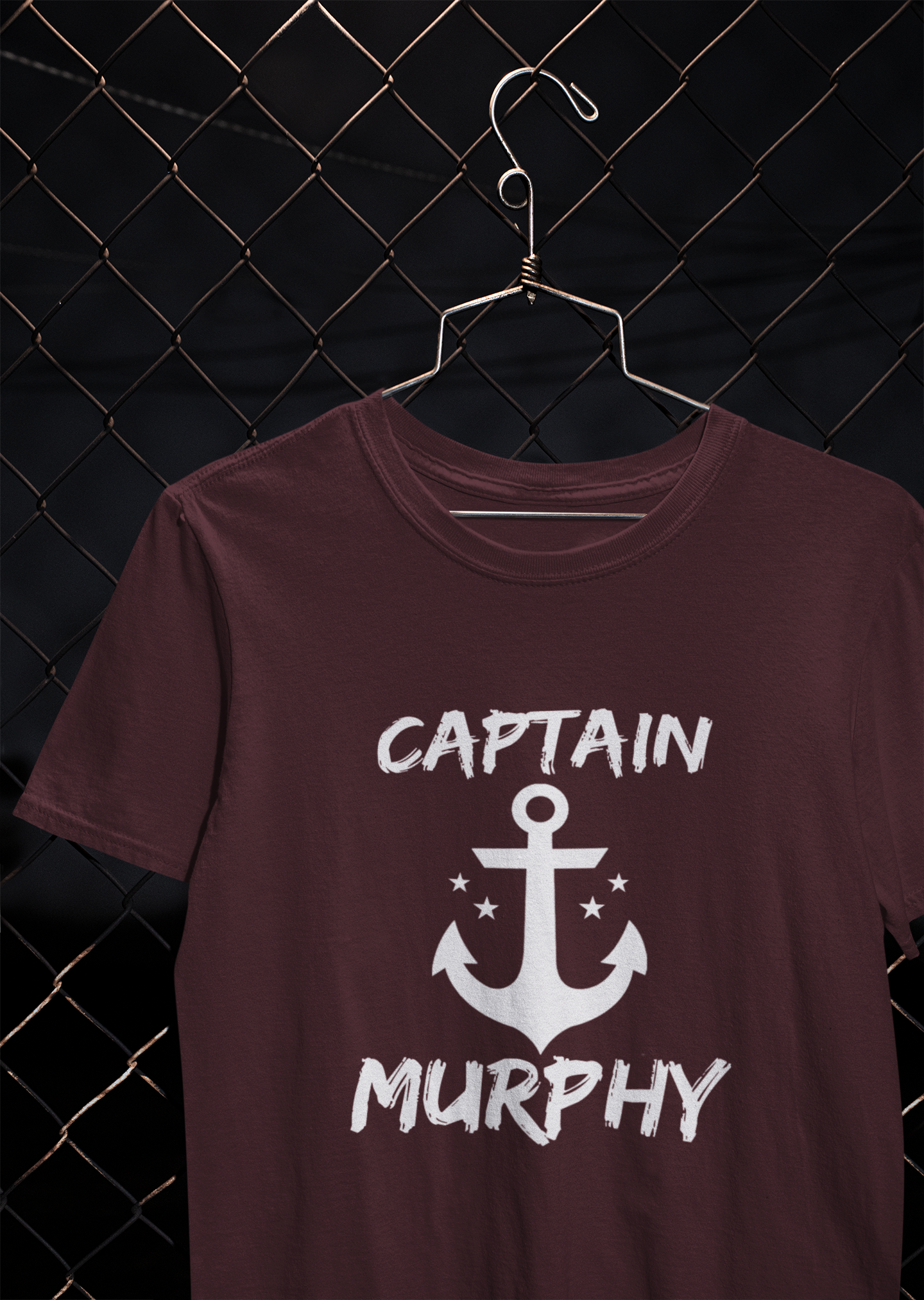 Captain Murphy Merchant Navy Mens Half Sleeves T-shirt- FunkyTeesClub