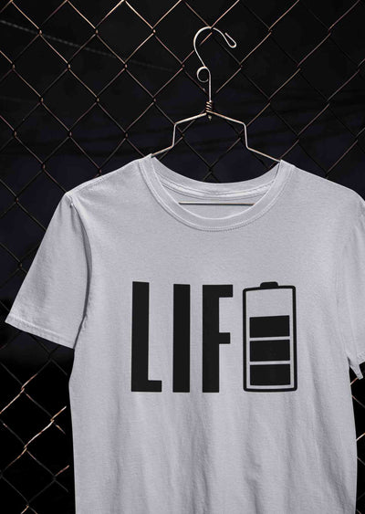 Life Women Half Sleeves T-shirt- FunkyTeesClub