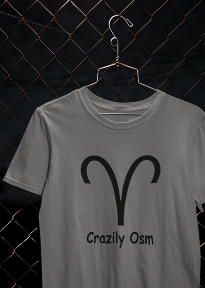Aries Zodiac Sign Women Half Sleeves T-shirt- FunkyTeesClub