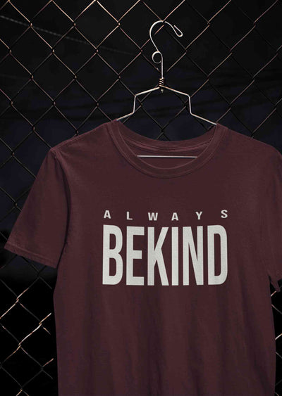 Always Bekind Women Half Sleeves T-shirt- FunkyTeesClub