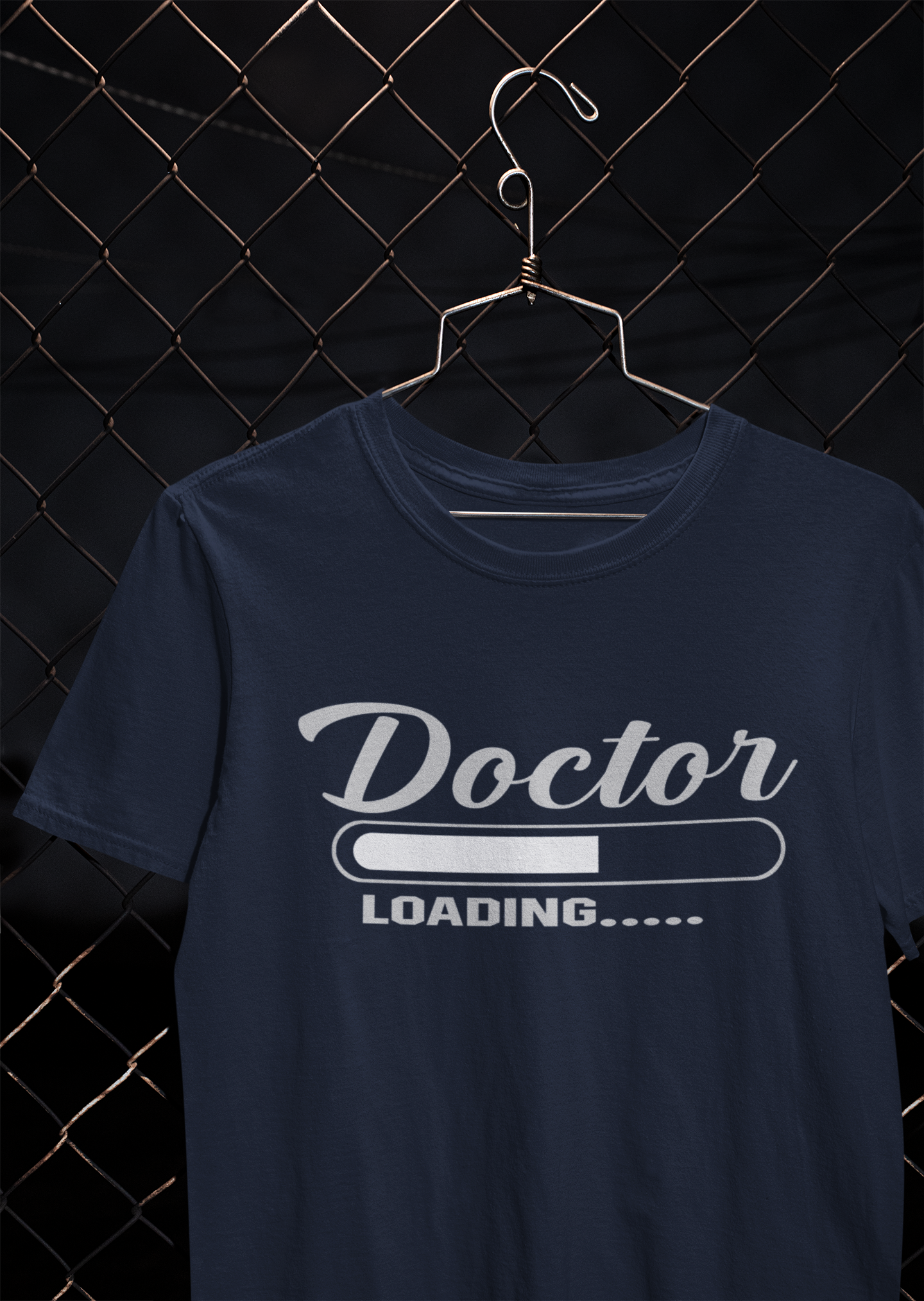 Doctor Loading Mens Half Sleeves T-shirt- FunkyTeesClub