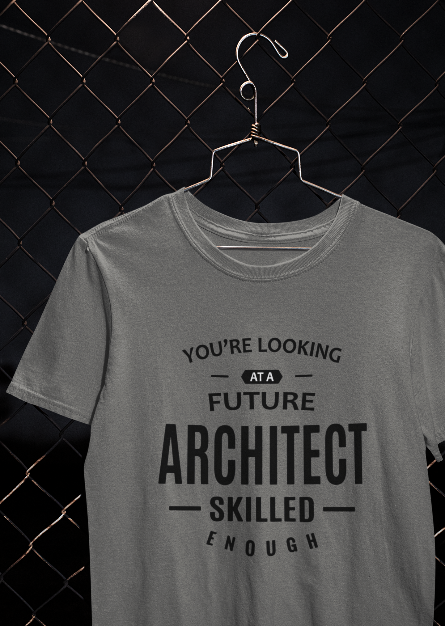 Future Architect Profession Mens Half Sleeves T-shirt- FunkyTeesClub