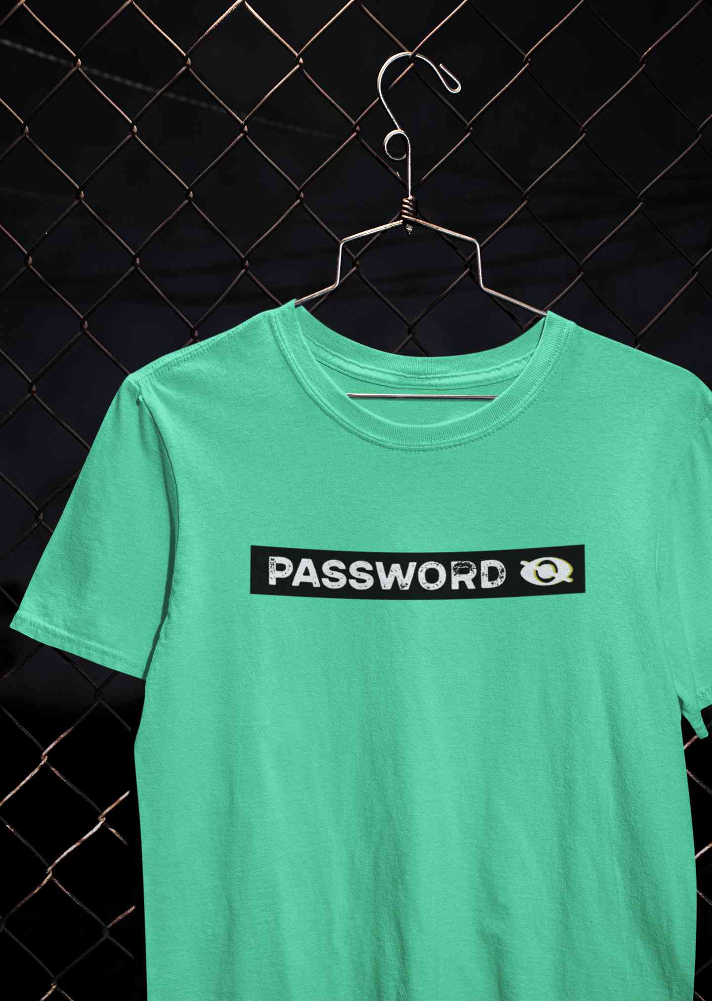 Password Mens Half Sleeves T-shirt- FunkyTeesClub