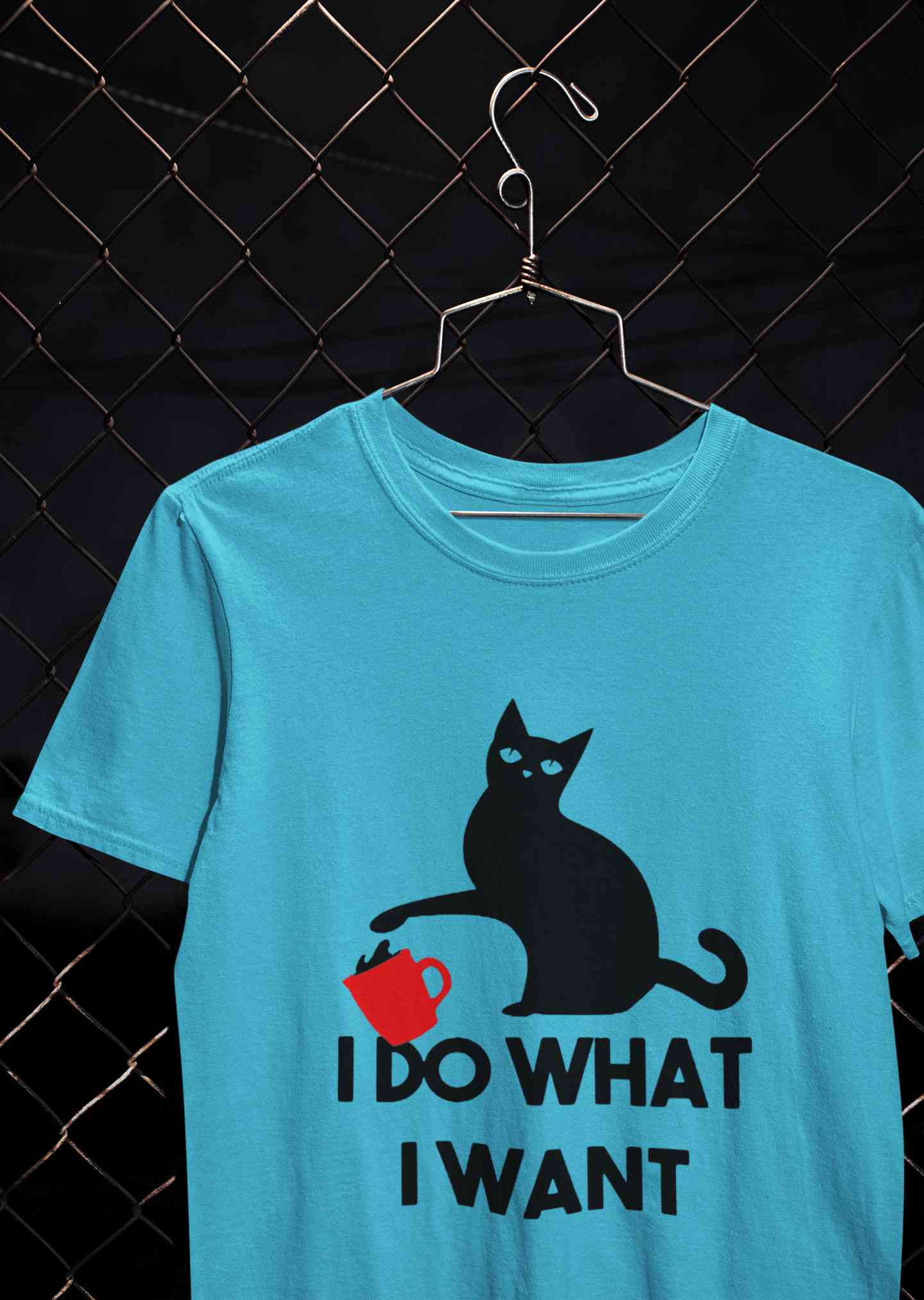I Do What I Want Mens Half Sleeves T-shirt- FunkyTeesClub