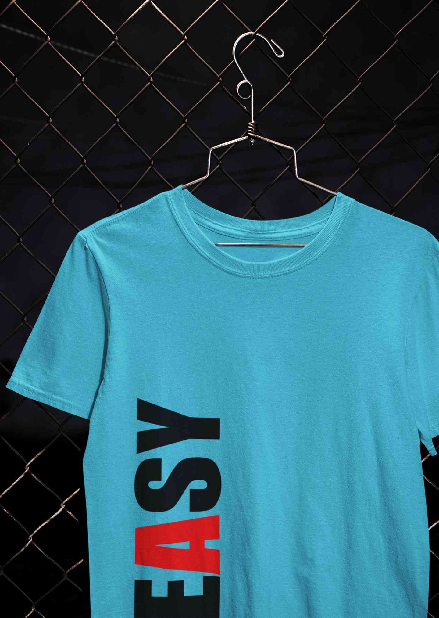 Easy Mens Half Sleeves T-shirt- FunkyTeesClub