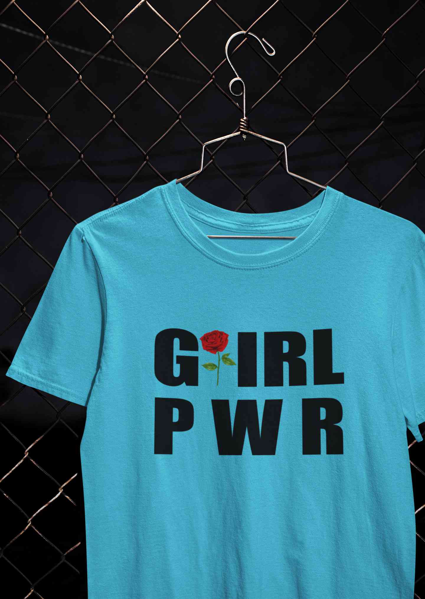 Girl Power Women Half Sleeves T-shirt- FunkyTeesClub