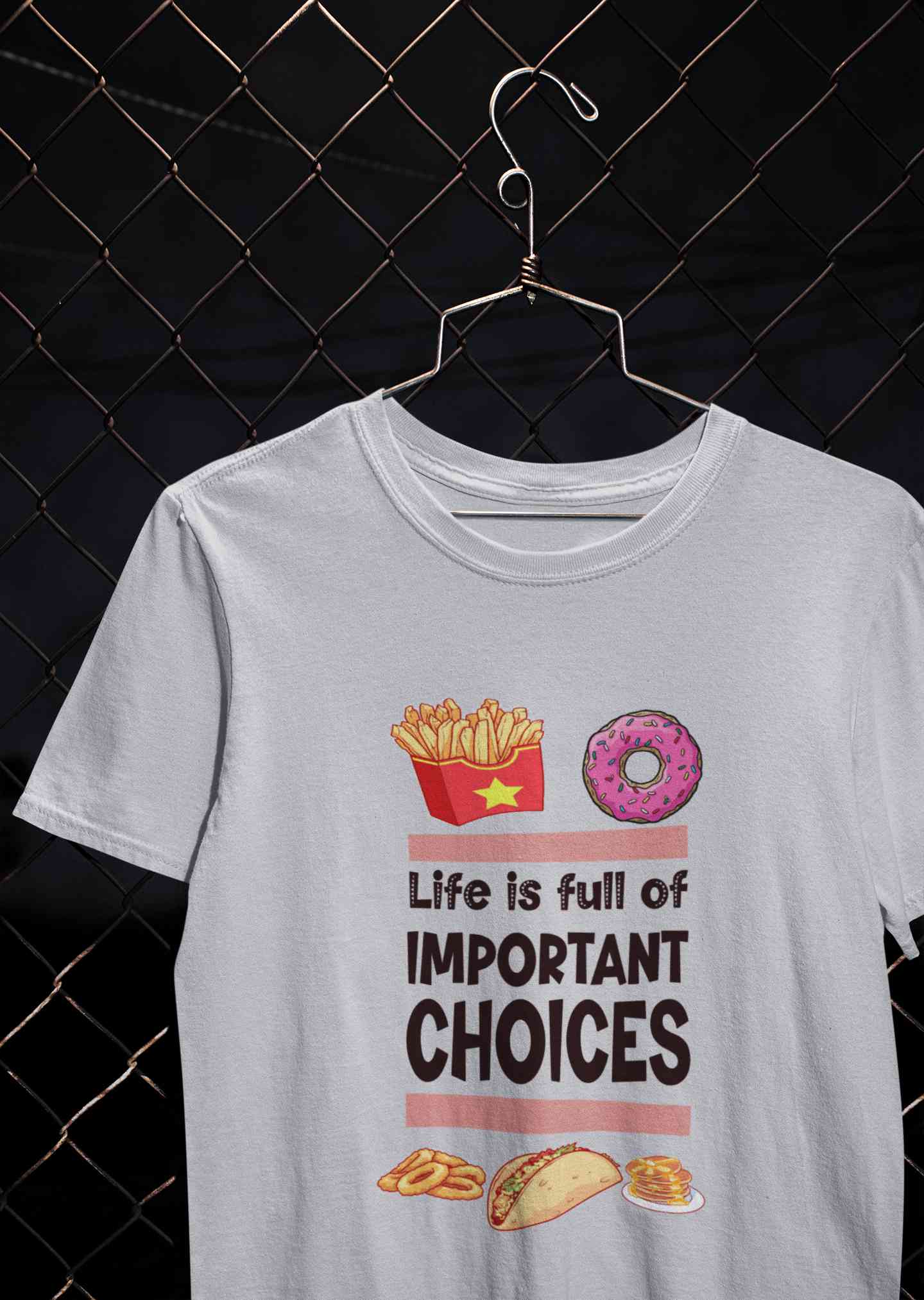 Sweet Choices Mens Half Sleeves T-shirt- FunkyTeesClub